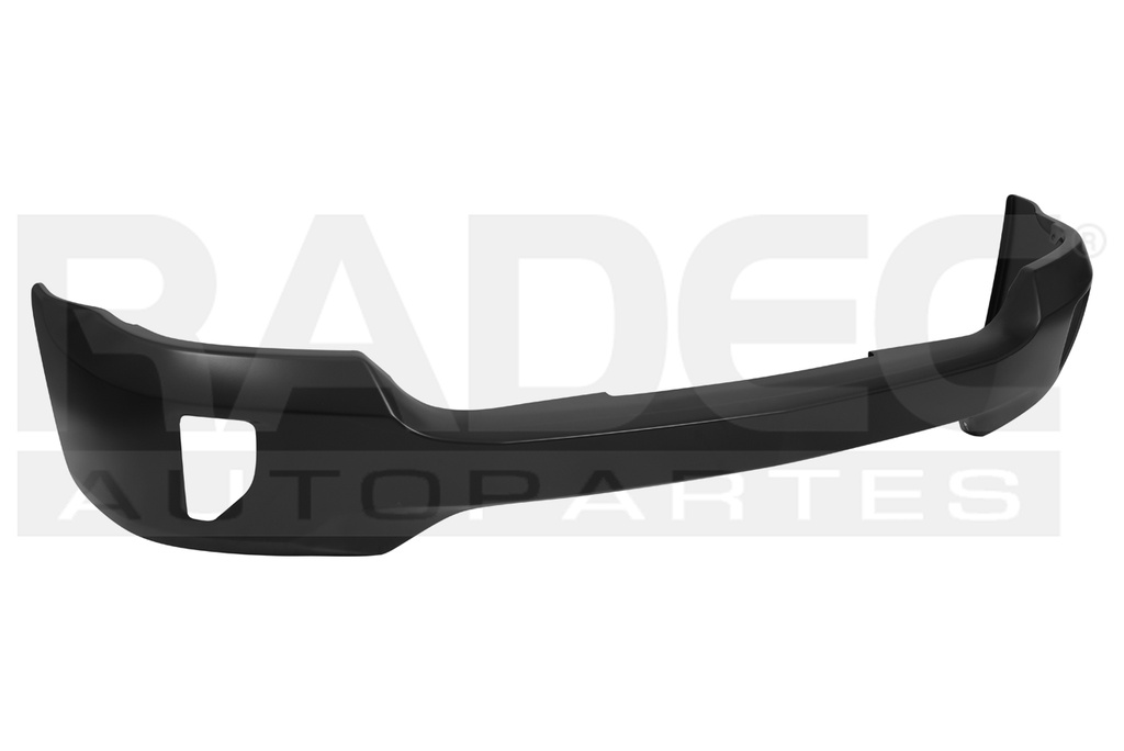 DEFENSA DELANTERA CV SILVERADO 16-18 C/HOYO P/FARO DE NIEBLA S/HOYO P/SENSOR NEGRA 1500/LS/LT/LTZ/WR/SSV/SLE/SLT/CUSTOM V6/V8 6/8 CILINDROS 4.3/5.3/6.2L 2/4 PUERTAS