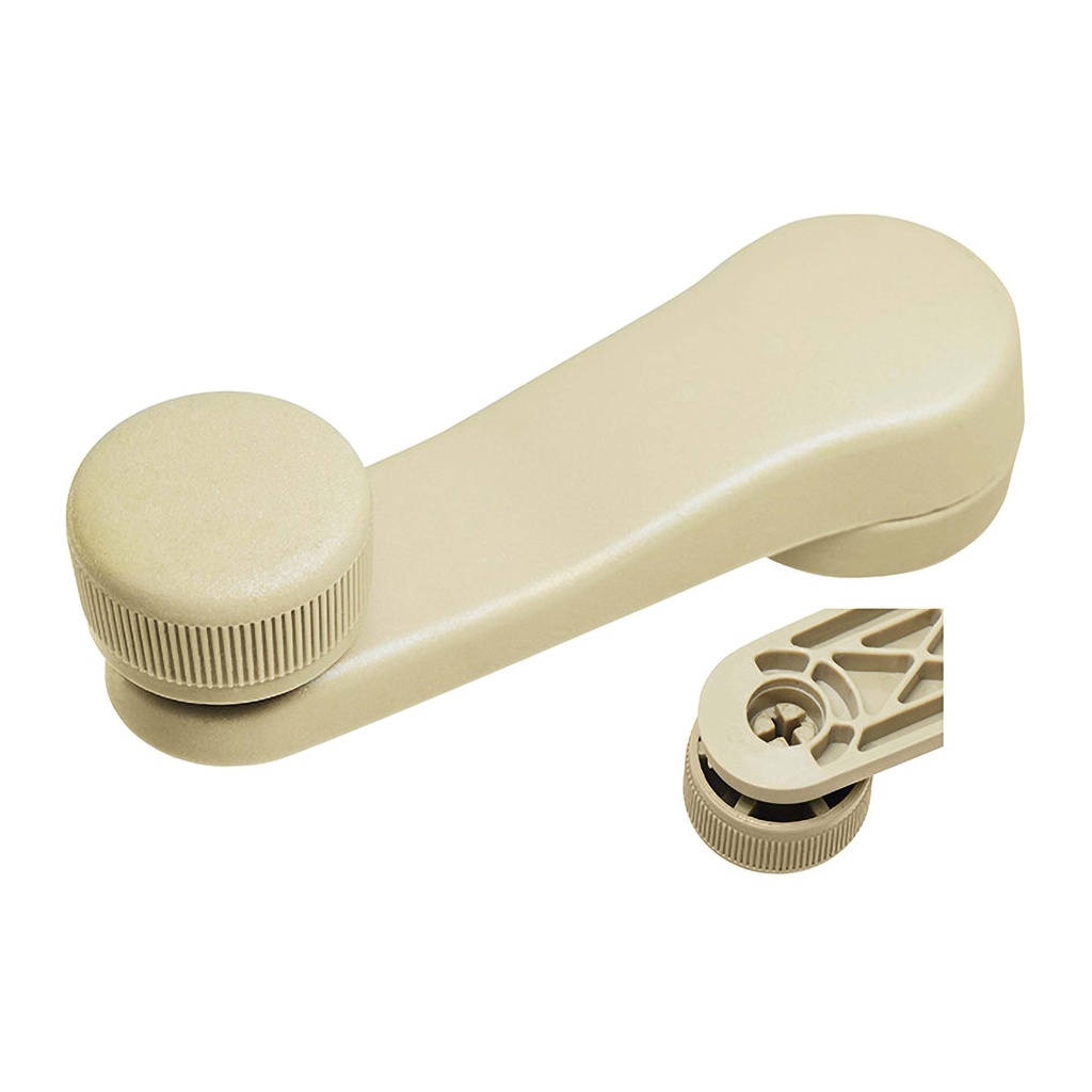 MANIJA DE ELEVAR VW GOLF 93-09/JETTA A3 93-98/DERBY 95-09/EUROVAN 00-09  ST IBIZA 99-17/CORDOBA 99-08  VW POINTER 00-06/JETTA CLASICO 08-15/A4 99-07  PERILLA BEIGE PLASTICO BEIGE HUSHAN    