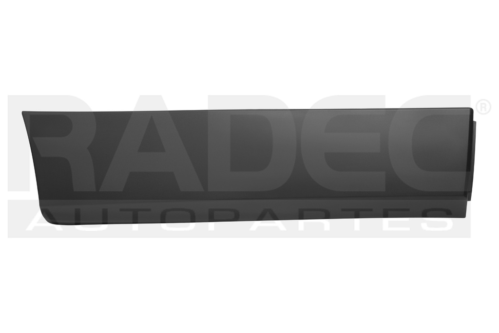 MOLDURA PUERTA TRASERA CV TRAX 13-20 INFERIOR CORRUGADA LS/LT/LTZ/PREMIER L4 4 CILINDROS 1.8L 5 PUERTAS DER