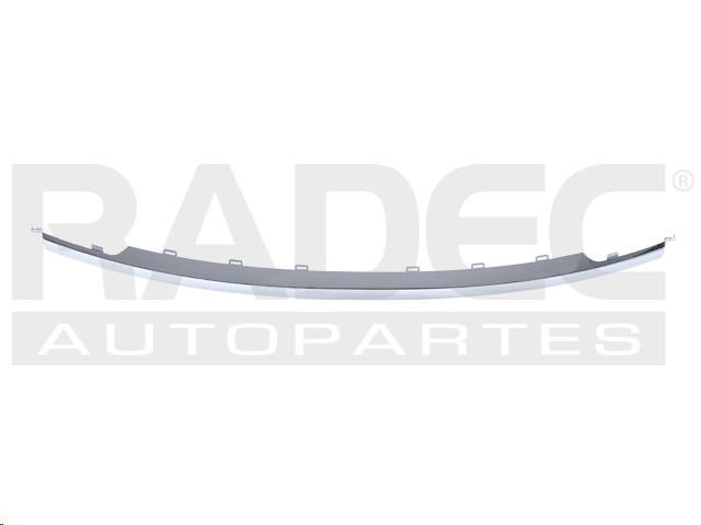 MOLDURA FASCIA DELANTERA DG DURANGO 14-20 CENTRAL CROMADA CITADEL/GT/SXT/SPECIAL SERVICES/LIMITED/RALLYE/EXPRESS/CREW LUXE/CREW PLUS V6/V8 6/8 CILINDROS 3.6/5.7L 5 PUERTAS