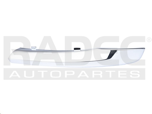 MOLDURA FASCIA DELANTERA DG DURANGO 14-20 CROMADA CITADEL/GT/SXT/SPECIAL SERVICES/LIMITED/RALLYE/EXPRESS/CREW LUXE/CREW PLUS V6/V8 6/8 CILINDROS 3.6/5.7L 5 PUERTAS IZQ
