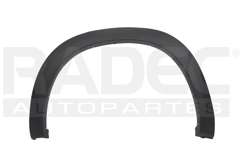 MOLDURA ARCO TRASERA DG RAM 10-17 CORRUGADA 1500/2500/3500 LARAMIE/ST V8 8 CILINDROS 5.7/6.7L 2/4 PUERTAS DER