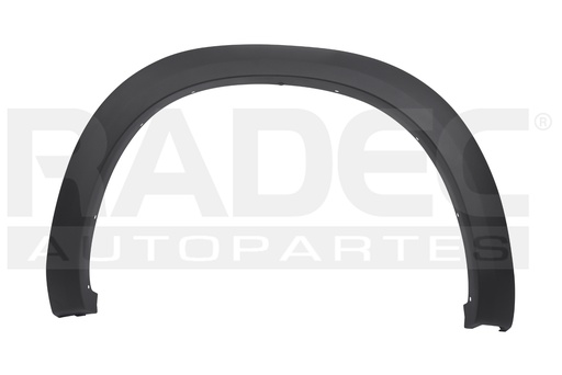 MOLDURA ARCO TRASERA DG RAM 10-17 CORRUGADA 1500/2500/3500 LARAMIE/ST V8 8 CILINDROS 5.7/6.7L 2/4 PUERTAS DER
