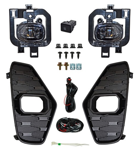 FARO NIEBLA NS PU NP300/ FRONTIER 21-24 LEDS C/PARRILLA JGO