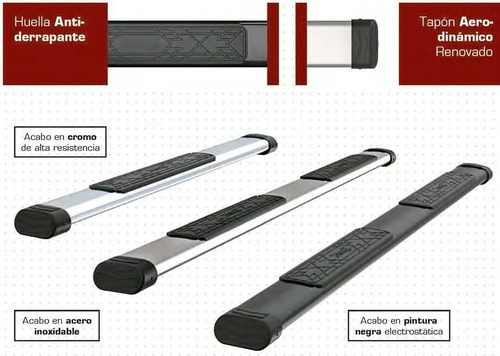 ESTRIBOS BRONX 5" 1/2