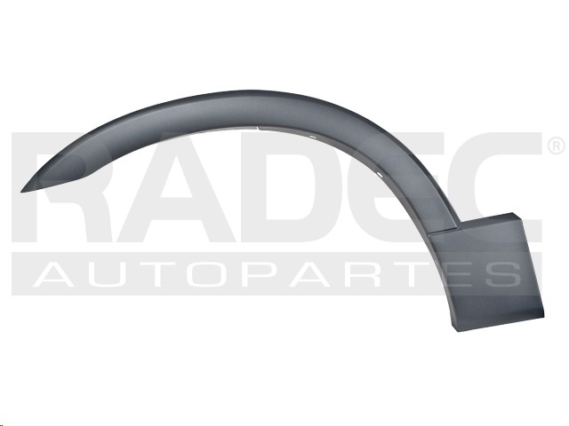 MOLDURA SALPICADERA FD EXPLORER 02-05 P/PINTAR EDDIE BAUER/XLT/FES V8 8 CILINDROS 4.6L 5 PUERTAS IZQ