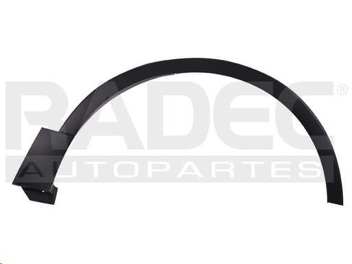 MOLDURA SALPICADERA FD EXPLORER 16-19 CORRUGADA SPORT/LIMITED/PLATINUM V6 6 CILINDROS 3.5L 5 PUERTAS DER