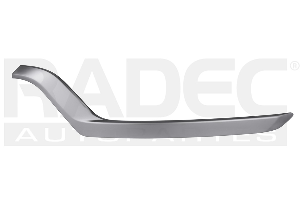 MOLDURA FASCIA DELANTERA FD EXPLORER 18-19 SATINADA LIMITED/PLATINUM V6 6 CILINDROS 3.5L 5 PUERTAS IZQ
