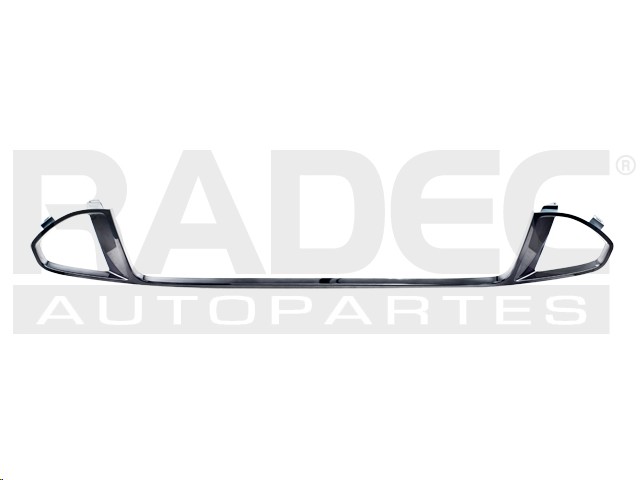 MOLDURA REJILLA CENTRAL INFERIOR FD FUSION 10-12 CROMADA/HUMO SPORT