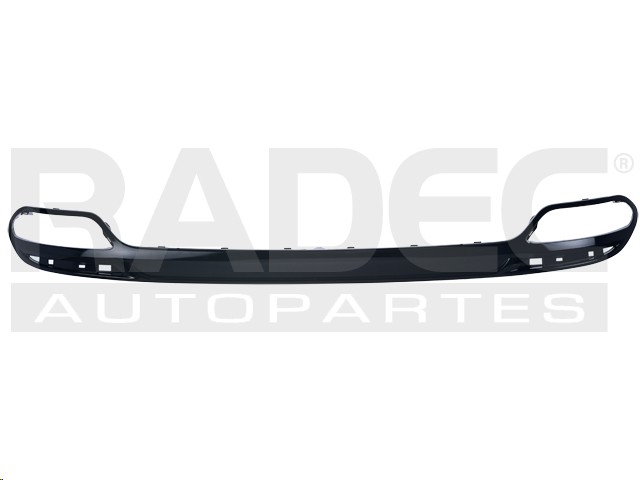 MOLDURA FASCIA TRASERA FD FUSION 13-16 NEGRA BRILLANTE C/2 HOYOS P/ESCAPE