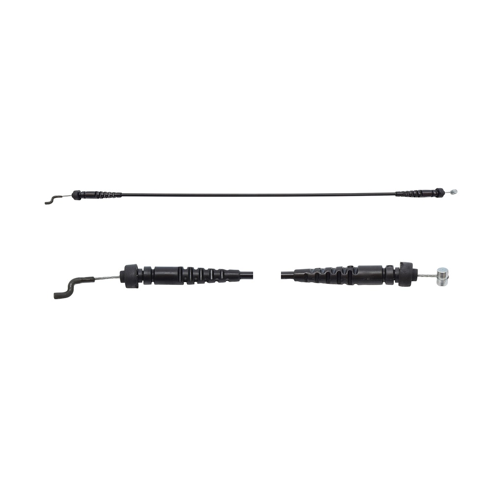 CHICOTE CERRADURA FD PICK UP/F-150/F-250 92-96  59.5CM HUSHAN Derecho/Izquierdo Delantera  