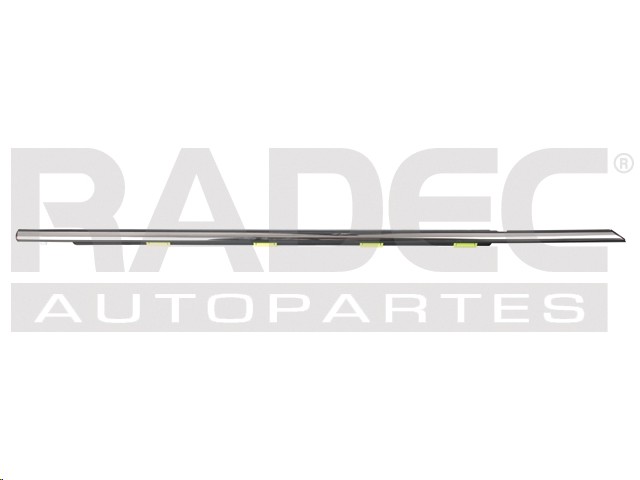 MOLDURA BOTAGUA HD CIVIC 4P SEDAN 96-00  CROMADA Derecho Delantera  Exterior