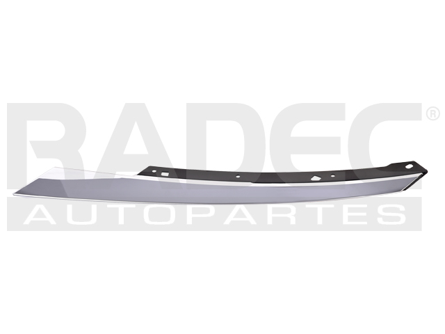 MOLDURA PARRILLA HD CIVIC 16-18 CROMADA DX/EX/EX-L/EX-T/LX/LX-P/SE/SI/TOURING L4 4 CILINDROS 1.5/2.0L 2/4 PUERTAS  IZQ