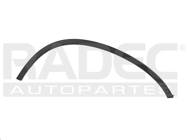 MOLDURA SALPICADERA HD CR-V 07-12 NEGRA DER