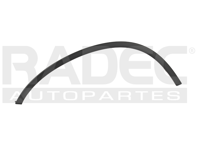 MOLDURA SALPICADERA HD CR-V 07-12 NEGRA IZQ