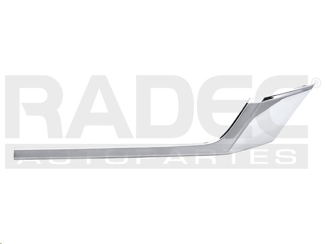 MOLDURA PARRILLA HD CR-V CENTRAL 10-11 CROMADA IZQ