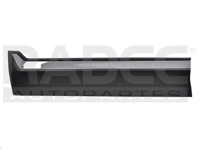 MOLDURA PUERTA DELANTERA HD CR-V 17-21 INFERIOR C/MOLDURA CROMADA CORRUGADA TOURING L4 4 CILINDROS 1.5L 5 PUERTAS IZQ