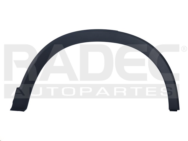 MOLDURA COSTADO TRASERO HD HR-V 16-18 CORRUGADA EPIC/UNIQ/TOURING L4 4 CILINDROS 1.8L 5 PUERTAS DER