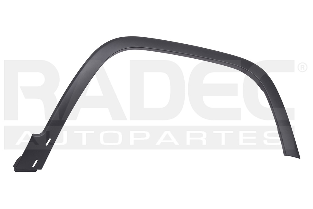 MOLDURA ARCO DELANTERA JP CHEROKE 14-18 CORRUGADA 4X2/LIMITED L4 4 CILINDROS 2.4L 5 PUERTAS DER
