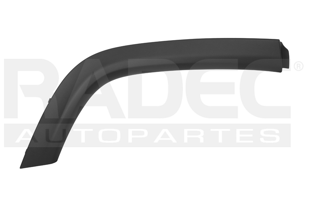 MOLDURA ARCO TRASERA JP COMPASS 18-21 CORRUGADA 4X2/4X4/LATITUDE/TRAILHAWK/LIMITED/LIMITED PREMIUM L4 4 CILINDROS 2.4L 5 PUERTAS DER