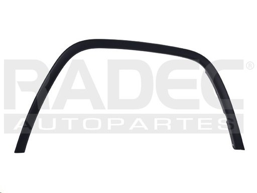 MOLDURA SALPICADERA DELANTERA JP GRAND CHEROKEE 11-15 CORRUGADA DER