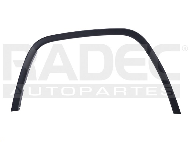 MOLDURA SALPICADERA DELANTERA JP GRAND CHEROKEE 11-15 CORRUGADA IZQ