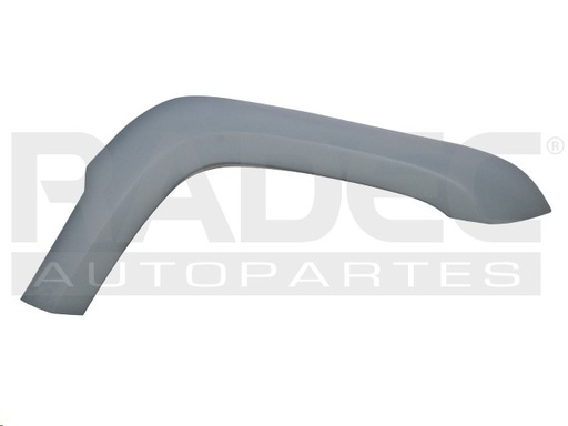 MOLDURA SALPICADERA DELANTERA JP LIBERTY 05-07 CORRUGADA DER
