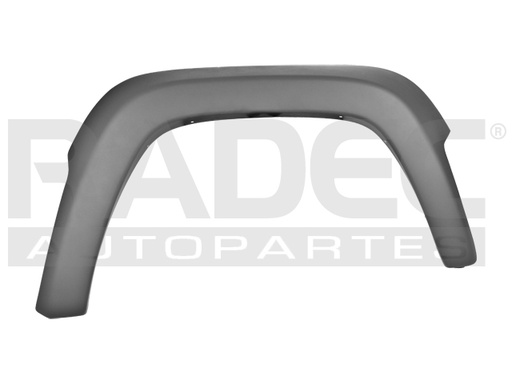MOLDURA ARCO DELANTERA JP LIBERTY 02-04 CORRUGADA DER