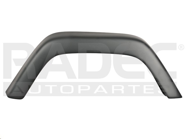 MOLDURA SALPICADERA TRASERA JP WRANGLER 97-06 P/PINTAR IZQ