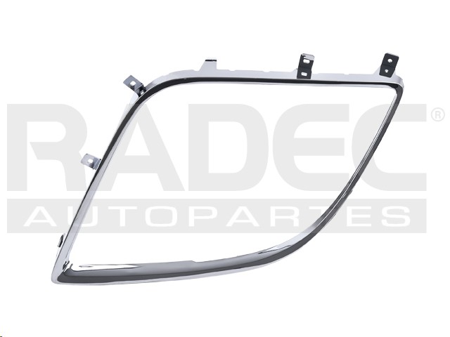 MOLDURA REJILLA MZ CX7 10-12 CROMADA C/HOYO P/FARO NIEBLA DER