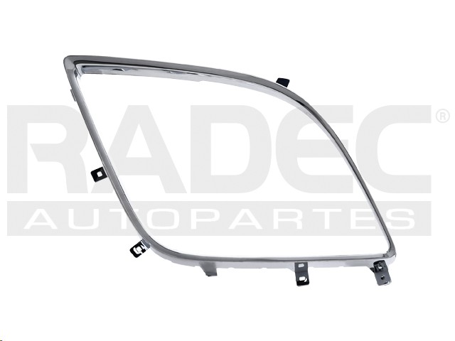 MOLDURA REJILLA MZ CX7 10-12 CROMADA C/HOYO P/FARO NIEBLA IZQ