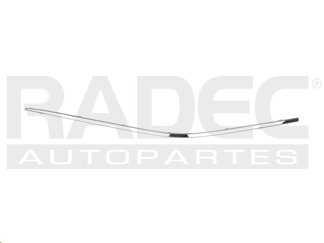MOLDURA FASCIA DELANTERA MC CLASE E 00-02 CROMADA IZQ