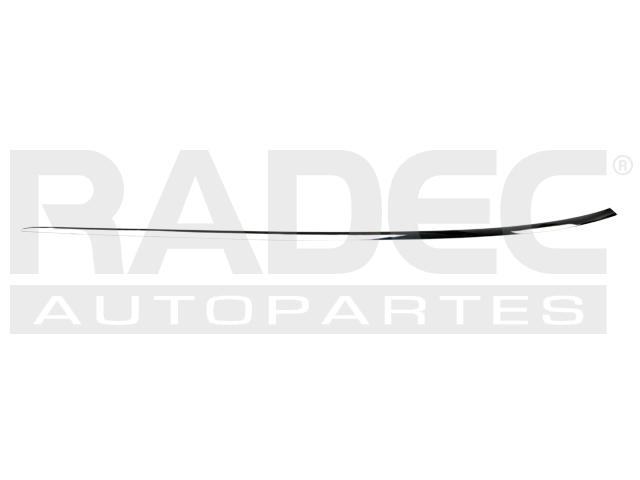 MOLDURA FASCIA DELANTERA MC CLASE E 07-09 CROMADA IZQ