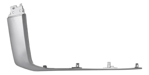 MOLDURA FASCIA DELANTERA MT L200 20-23 CROMADA L4 4 CILINDROS 2.4L 2/4 PUERTAS SUPERIOR DER