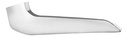 MOLDURA FASCIA DELANTERA MT L200 20-23 INFERIOR CROMADA GLX GAS/GLX DIESEL L4 4 CILINDROS 2.4L 4 PUERTAS IZQ