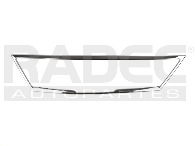 MOLDURA PARRILLA NS APRIO 08-10 CROMADA BASE/CUSTOM/CONVENIENCE L4 4 CILINDROS 1.6L 4 PUERTAS