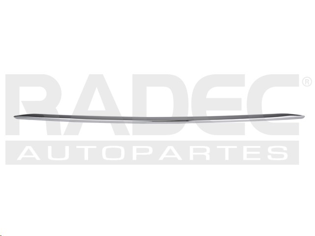 MOLDURA FASCIA DELANTERA NS X-TRAIL 15-17 INFERIOR CENTRAL CROMADA