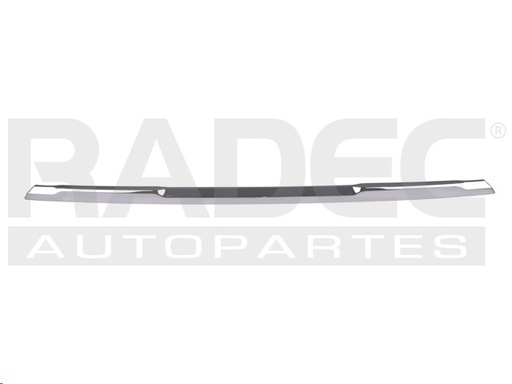 MOLDURA FASCIA TRASERA NS X-TRAIL 18-22 CROMADA ADVANCE/EXCLUSIVE/SENSE/ARMOR/HYBRID L4 4 CILINDROS 2.0/2.5L 5 PUERTAS