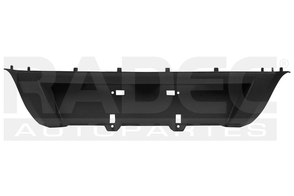 MOLDURA DEFENSA TRASERA NS NP300 16-20 CENTRAL CORRUGADA DH/CHASIS CAB/LE MIDNIGHT EDITION L4 4 CILINDROS 2.5L 2/4 PUERTAS