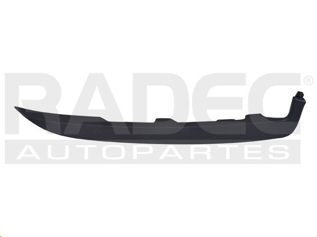 MOLDURA FARO RN SANDERO 16-20 NEGRA MATE DER