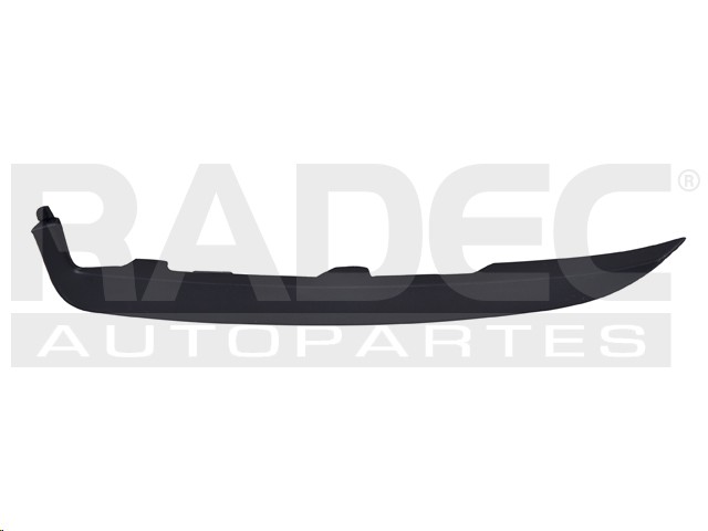 MOLDURA FARO RN SANDERO 16-20 NEGRA MATE IZQ