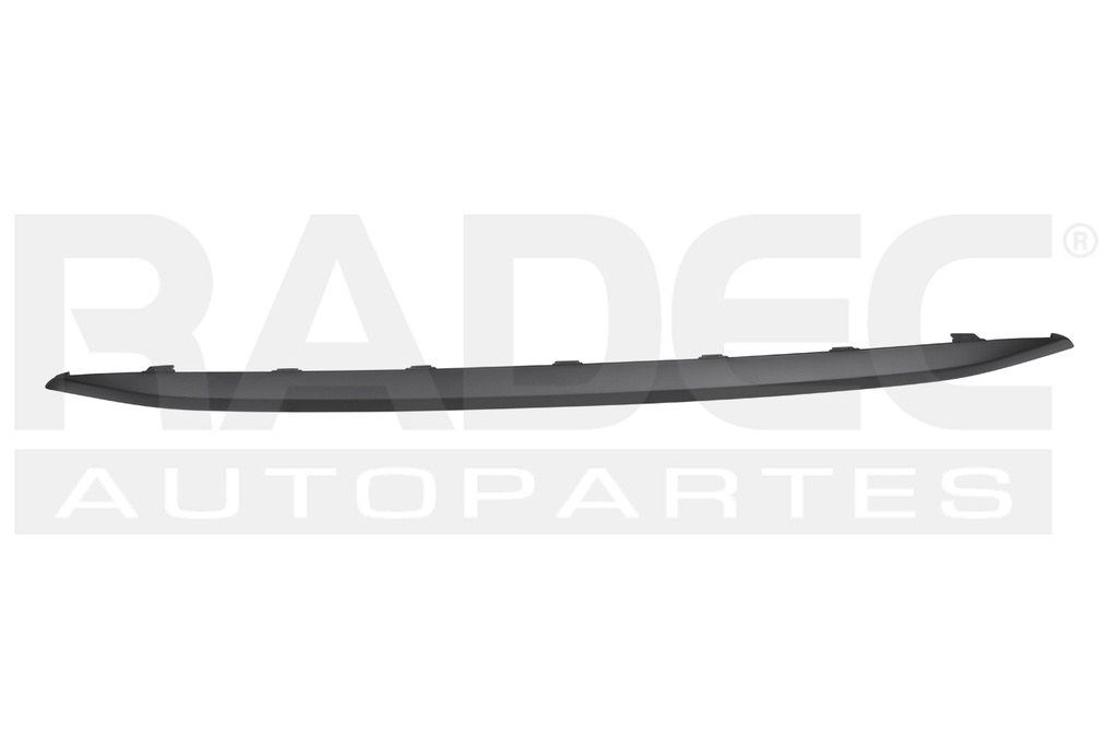 MOLDURA FASCIA TRASERA TY COROLLA 20-23 INFERIOR P/PINTAR LE/BASE/HYBRID L4 4 CILINDROS 1.8L 4 PUERTAS