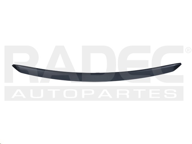 MOLDURA COFRE TY HILUX 16-20 NEGRA LISA 4X2/4X4/SR/BASE L4 4 CILINDROS 2.7/2.8L 2/4 PUERTAS