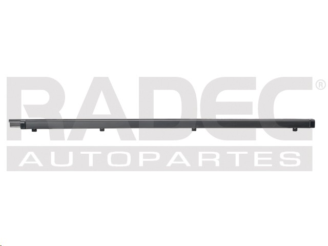 MOLDURA BOTAGUA TY HILUX 89-95  CABINA REGULAR CON ALETA 75CM NEGRA Derecho Delantera  Exterior
