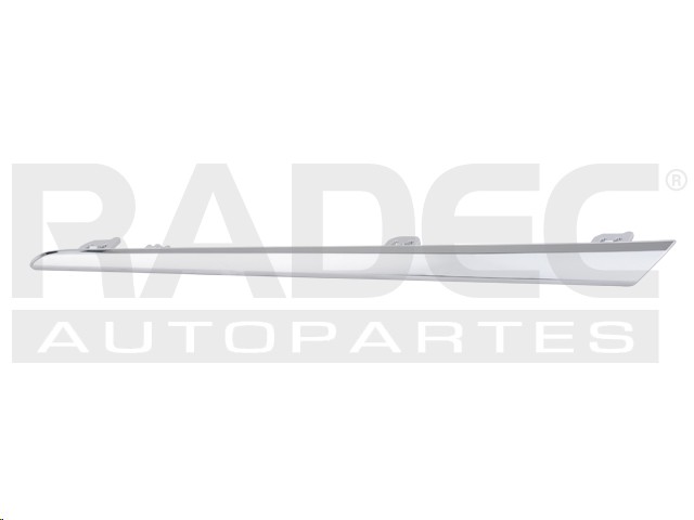 MOLDURA PARRILLA TY YARIS 17 CROMADA CORE L4 4 CILINDROS 1.5L 4 PUERTAS IZQ