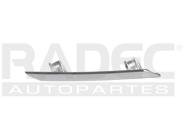 MOLDURA PARRILLA TY YARIS 18-20 CROMADA CORE/S L4 4 CILINDROS 1.5L 4/5 PUERTAS IZQ