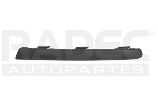 MOLDURA FASCIA DELANTERA VW GOL 19-20 TRENDLINE/EDICION 10 ANOS/PEPPER/ROBUST/STARLINE/HIGHLINE/TRENDLINE L4 4 CILINDROS 1.6L 5 PUERTAS ARGENTINA IZQ
