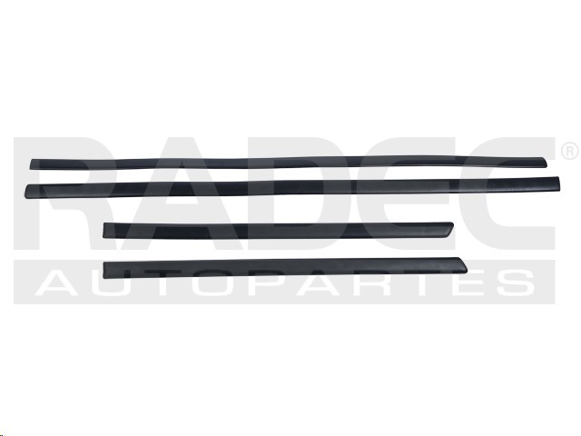 MOLDURA PUERTA VW GOLF 99-05 2 PUERTAS 4 PIEZAS