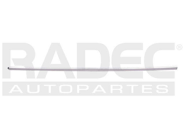 MOLDURA PUERTA DEL VW PASSAT 06-11 CROMADA COMFORTLINE/HIGHLINE/TRENDLINE/S/SE/SEL/SPORTLINE/DESIG/LIMITED EDITION/WOLFSBURG EDITION 4/6 CILINDROS 1.8/2.0/2.5/3.6L 4 PUERTAS DER