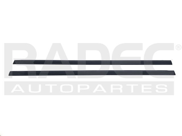 MOLDURA PUERTA VW POINTER 00-05 2 PUERTAS 4 PIEZAS